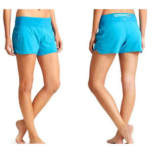 Athleta Ready Set Go Electric Blue Jogging Athletic Shorts Women's XS